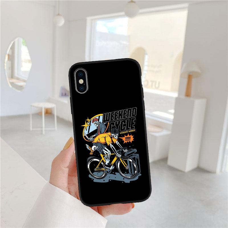 LO28 Cycling Bicycle Soft Shell Phone Case for Redmi Note 13 14 Pro+ Plus A3 A3X 13X 13C 13R 14S 14C 14R