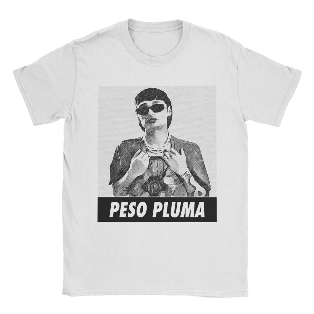 Casual TShirt Beach Peso Pluma Novelty TShirts Cotton Tee Shirt for Mens Y2K Funny Pattern Short Sleeve Tees