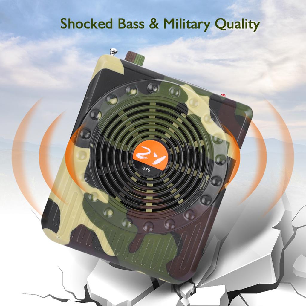 Camouflage Fernbedienung Outdoor Jagd Decoy Vogel Anrufer Sound Lautsprecher Stimme Verstärker