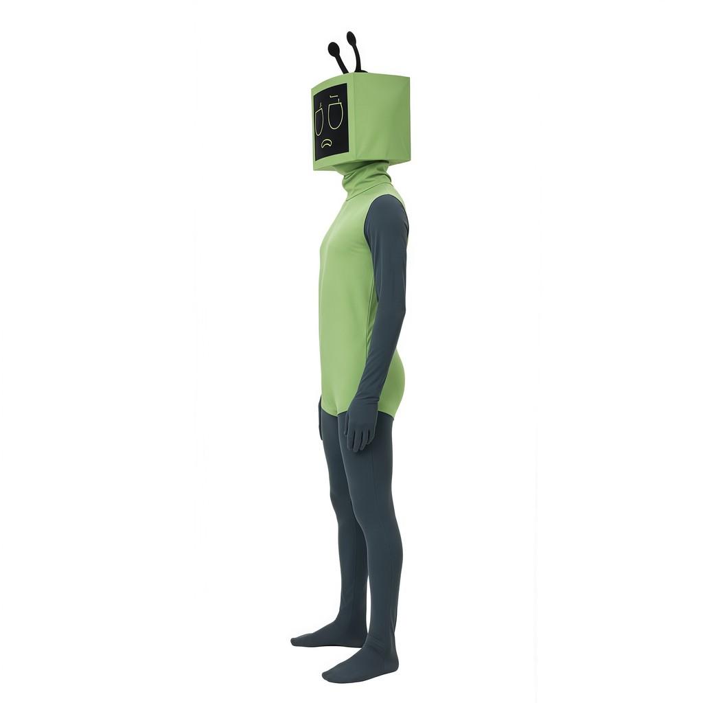 Dandys World Halloween Cosplay Onesie With Polyester Fabric For Anime Role Play