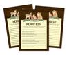 Inkdotpot Gender Neutral Who Knows Mommy BestA  Baby Shower GameA  Cards-FunA  Activity Cards Set Of 50A  Jungle Animals Party