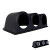 Black Universal 2" 52mm Triple 3 Hole Dash Gauge Console Dashboard Pod Holder