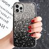 Creative Gradient Rhinestone iPhone Case for 13, 16, XS Max, XR, SE, and 17