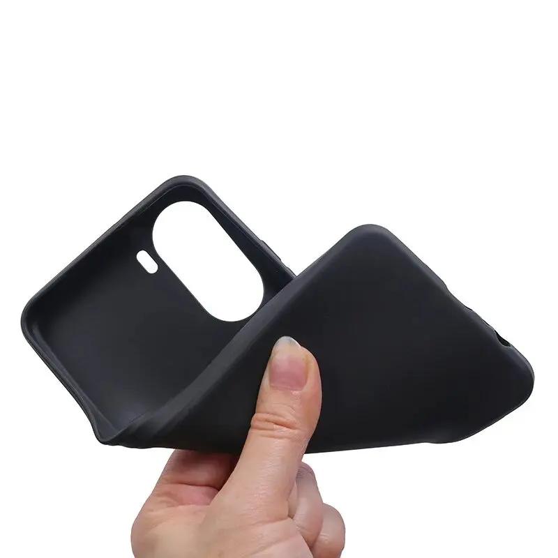 For ZTE Nubia S 5G A403ZT Case Soft Black Silicone Back Cover For Nubia S 5G Protective Shockproof TPU Funda A403ZT Phone Cases