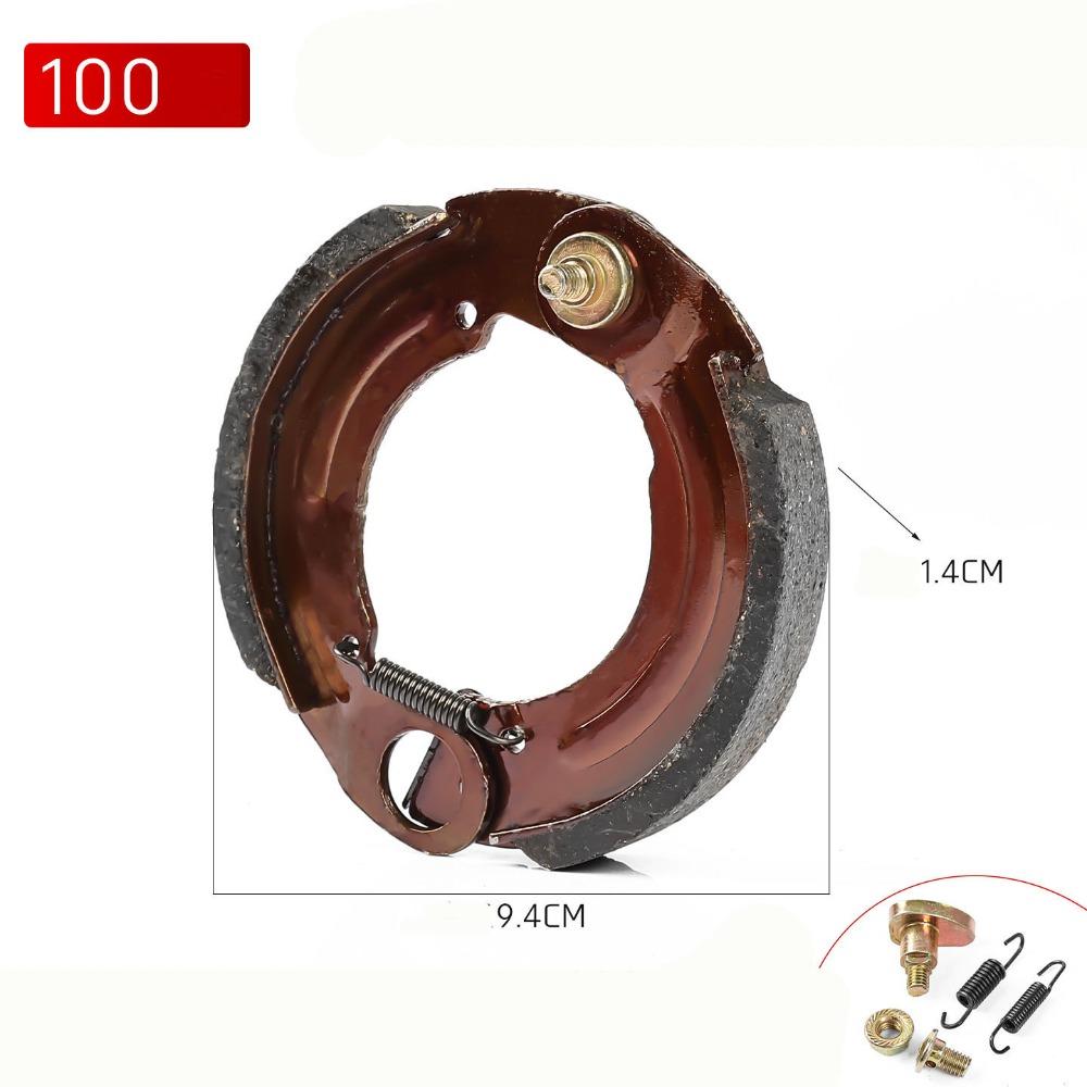 Brake Pad 90 100 110Type Pedal Block Pads Brake Shoe Block Scooter E-bike Drum Brake Block Pads