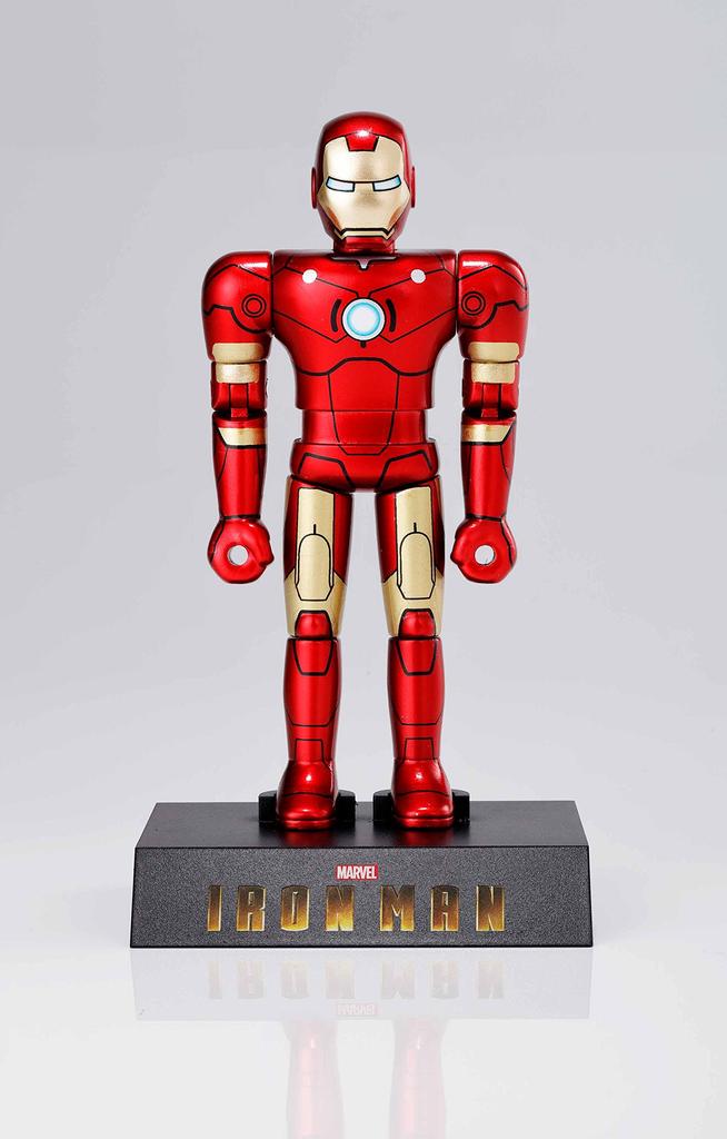 TAMASHII NATIONS Super Alloy HEROES Iron Man Iron Man Mark 3, 100 mm, ABS, lackiert, bewegliche Figur, ca.