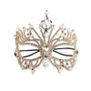Shiny Rhinestone Crystal Mask Exaggerated Crystal Cover Rhinestone Mask Jewelry Handmade Design Bling Bling Mask Costume Party