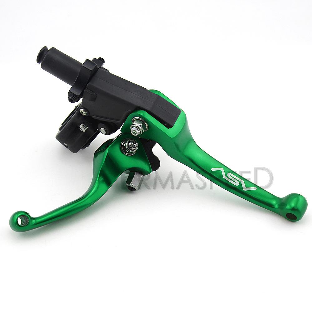 Motocross 22 mm Kopplingshandtag Motorcykelhandtag Universella CNC-aluminium Motorcykeltillbehör Bromshandtag för Motorcykel Dirt