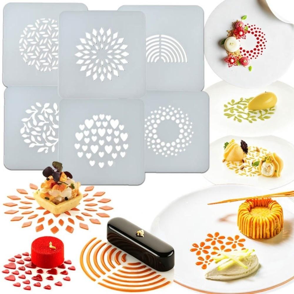 Non Stick Bakery Printing Mold Hand Washable Manual Unmolding Dessert Decoration Mold Easy Release DIY Baking Utensil