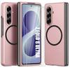 Case for Samsung Galaxy Z Fold 8 Ultra, Protection with Magnetic Ring - Pink - 2 Tempered Glasses