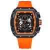 [MINIFOCUS] MINIFOCUS Chronograph Quadratisch Große Größe Herrenuhr MF0399G01