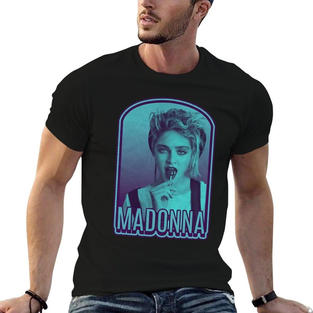 Madonna Tshirt Stylish Print Short Sleeve Tee