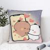 Pillow Case Bubu Dudu Graphic Pillow Cover For Couch Sofa Bedroom Kawaii Pillowcases