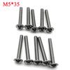 For BMW R1200GS R1200RT R1100GS S1000RR F650GS K1600GT F800GS R1100RS/RT R1150RT HP2 Motorcycle Shell Stainless Steel Screws