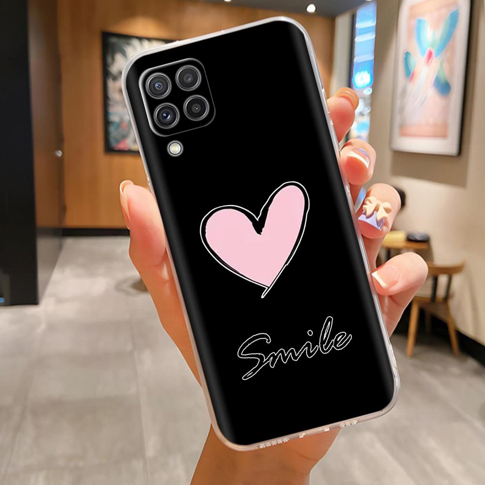 Phone Case for Samsung A12 Cute Cartoon Painted Soft TPU Silicone Bumper Fundas For Galaxy A12 4G 5G Protective Shell Cover Case