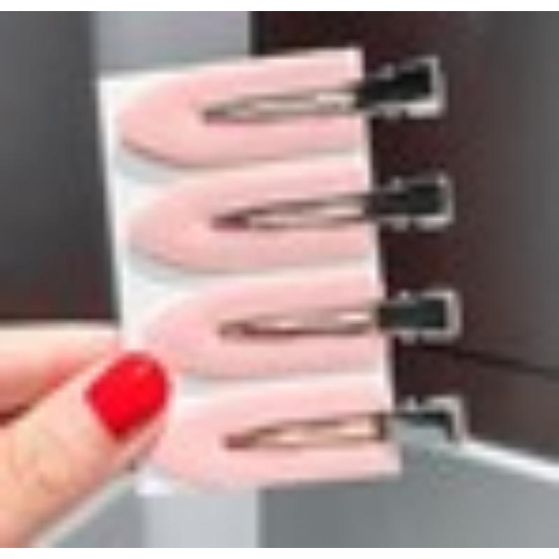 Simple Solid Color No Bend Seamless Hair Clips Side Bangs Barrette Makeup Washing Face Accessories Girls Styling Hairpins