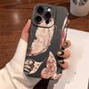 Golden Butterfly Phone Case For iPhone 17 Pro Max Air 16 Plus 15 14 13 12 11 XS X XR 13 Mini 16E Shockproof TPU Bumper Cover