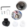 Kits de réparation polyvalents Kits d'adaptateurs de pièces de rechange pour poignée de douche en plastique Durables pour 116653 Baignoires et robinetterie de douche