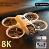 New Mini Drone 8K HD-VR Dual-camera 180 ° ESC Optical Flow Obstacle Avoidance Motor Drone UAV Remote Control Quadcopter Gift