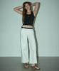 REEMNIK Rivette Drift Wide Denim Pants [O-White]