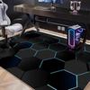 Tapis de Salle Esports VIKAMA, Tapis de Sol Insonorisants pour Chaise Esports, Tapis pour Salon, Chambre à Coucher et Bureau, Décoration Intérieure