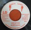 7inch Record DELROY STEWART - Don't Let It Go NONE Legal Light Jamaica Reggae, Ska & Dub Used
