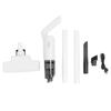 Handheld Vacuum Cleaner 120W 9000Pa Powerful Rechargeable Portable Mini Cordless Vacuum for Car Office Bed Sofa White