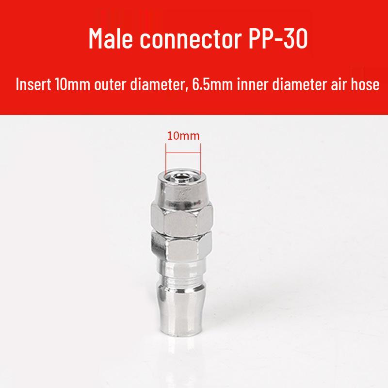 Pneumatic C-Type Quick Connector for Air Hose and Compressor Accessories