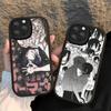 Cool Anime R-Reze Phone Case For IPhone 16 15 14 11 12 13 Pro Max Plus Back Leather Shell