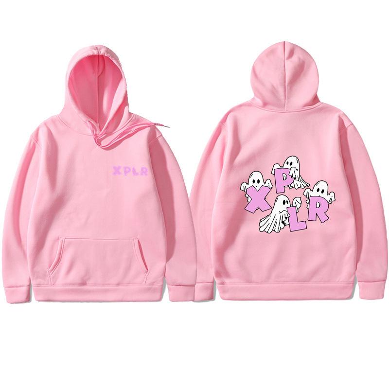 Sam und Colby XPLR Retro Geister Hoodie - Unisex