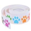 500Pcs Colorful Paw Print Stickers Dog Cat Paw Labels Stickers Reward Sticker