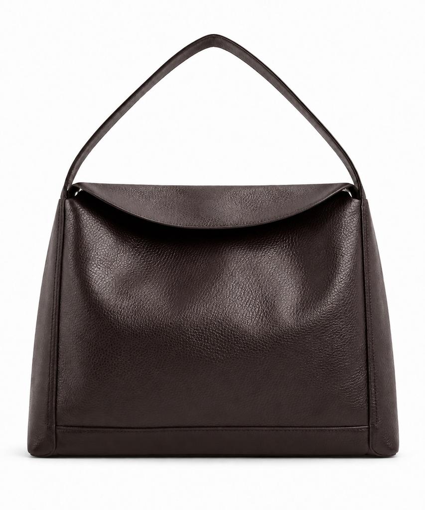 Np Studio Mono Square Wide Big Shoulder Bag [2 Colors]