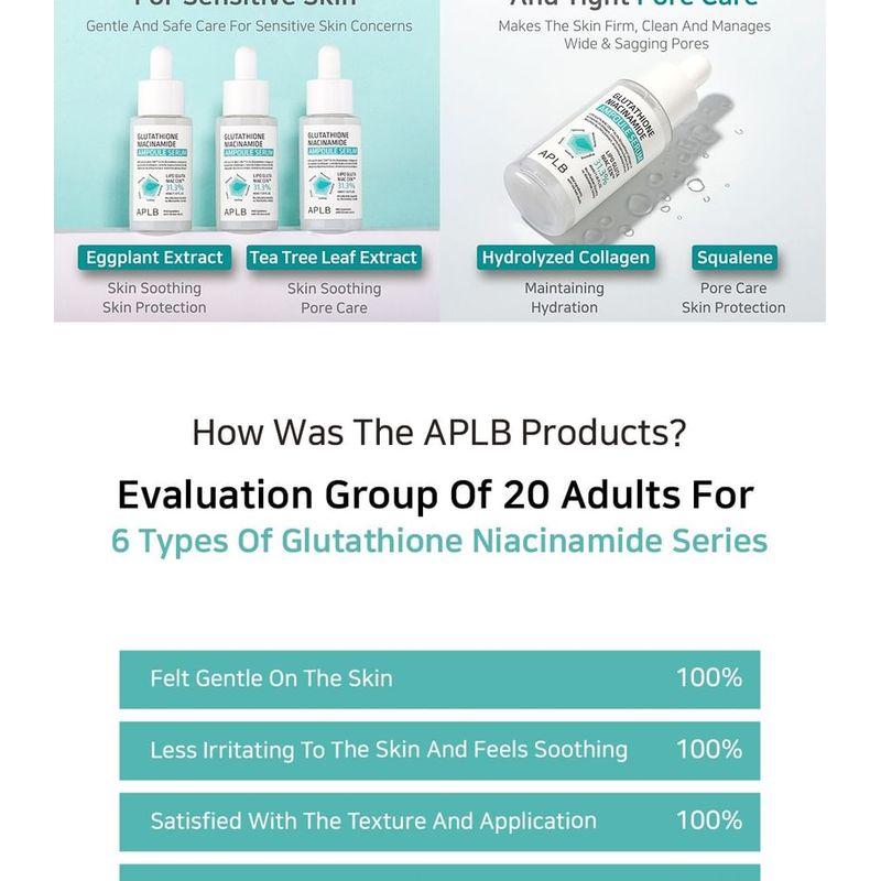 APLB Glutathione Niacinamide Ampoule Serum Set