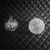 G4 Wire Light Shade 10mm Opening Fitter Globe Aluminum Wire Glass Ball Lamp Shade Replacement for G4 Ceiling Lamp Desk Lighting