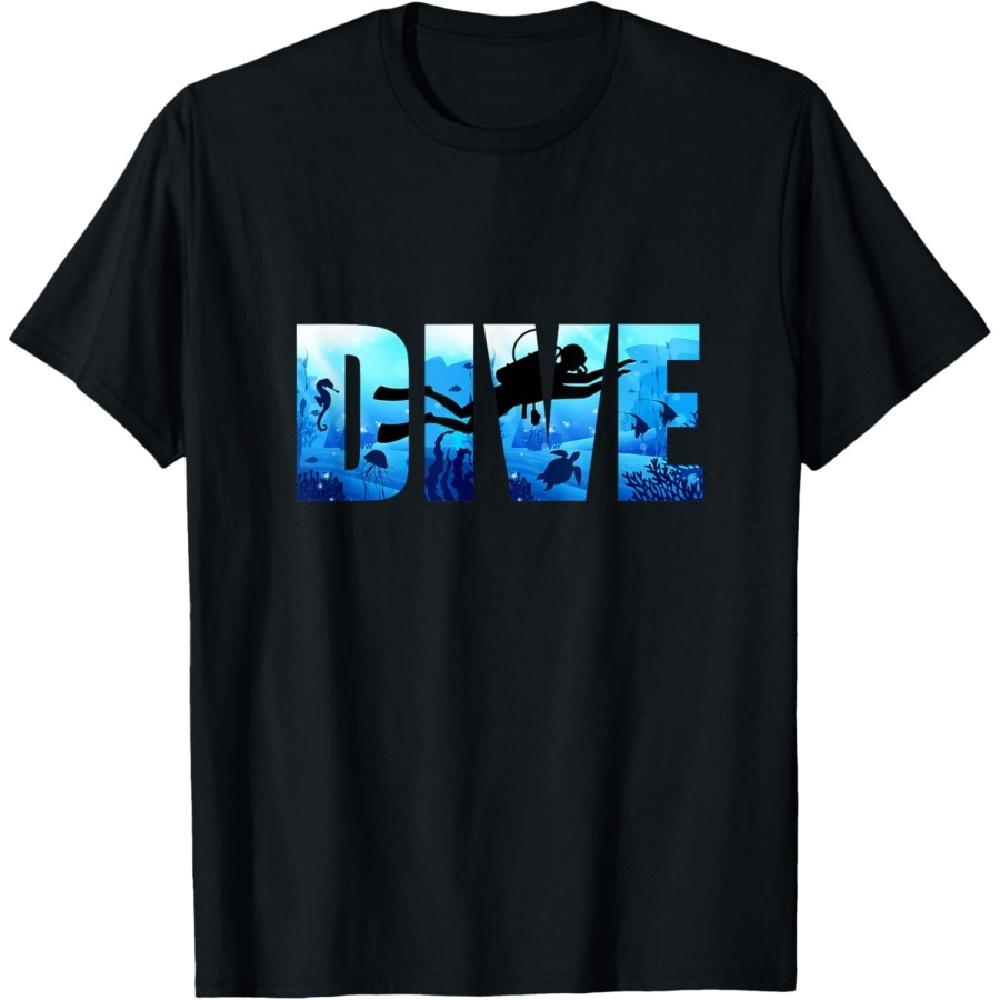 Cool Scuba Diving Design For Men Women Dive Scuba Diver T-Shirt