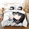 3D Printed Akebis Sailor Uniform Bedding Set Anime Duvet Cover Double Twin Full Queen King Adult Kids Bedclothes Quilt Cover0299