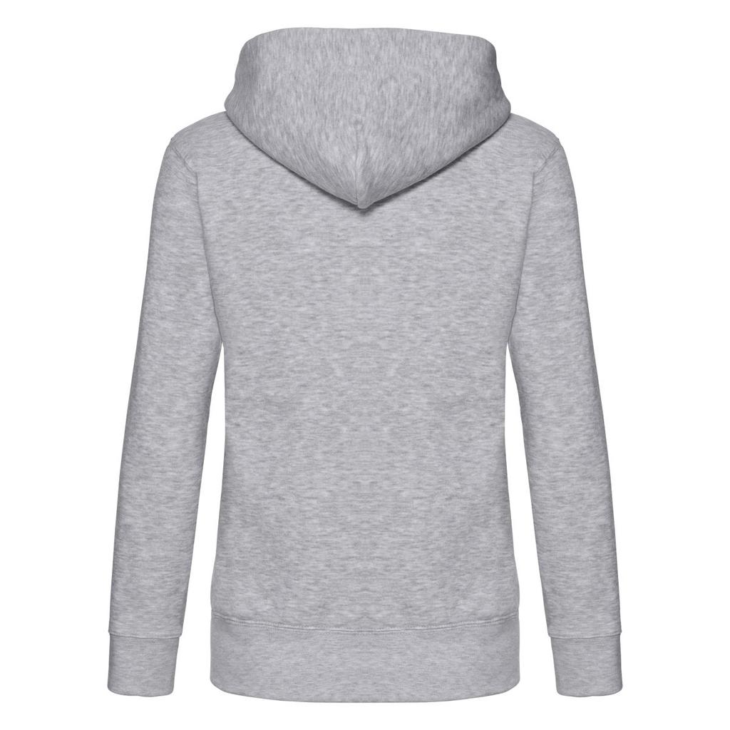 FRUIT OF THE LOOM Womens/Ladies Premium Hooded Lady Fit Sweat Jacket