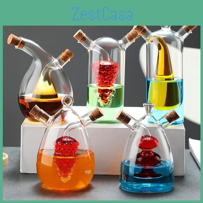 Heatresistant Glass Oil Dualuse Vinegar Bottle For Seasoning
