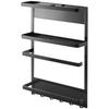 Yamazaki Magnet Refrigerator Side Rack Black Tower 2745