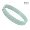 Luminous Silicone Bracelet Silica Gel Wristband Fashion Jewelry Wrist Band  Unisex