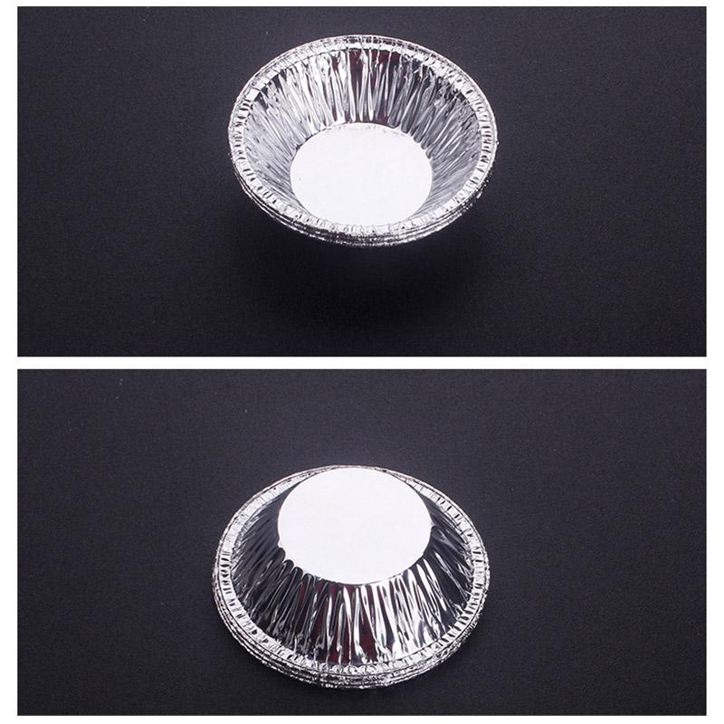 250 Pezzi Tazze Monouso in Foglio di Alluminio Stampo per Muffin Cupcake Stampo per Tarte all'Uovo