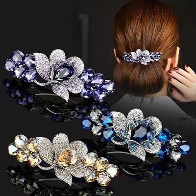 High End Exquisite Rhinestone Women's Hair Clip