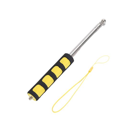 140/200 cm stabiler, komfortabler Griff, verstellbarer Fahnenmast, Edelstahl, teleskopisch, für Reisegruppen