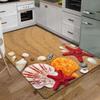 3D Vloermat Tapijten Keuken Strand Golven Loper Tapijt Keuken Wasbaar Antislip Woonkamer Tapijt Marine Badmat Absorberend