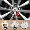 4pcs 83mm 9595891 ABS Car Wheel Hub Cap Emblem Badge Logo for Escalade Accessories