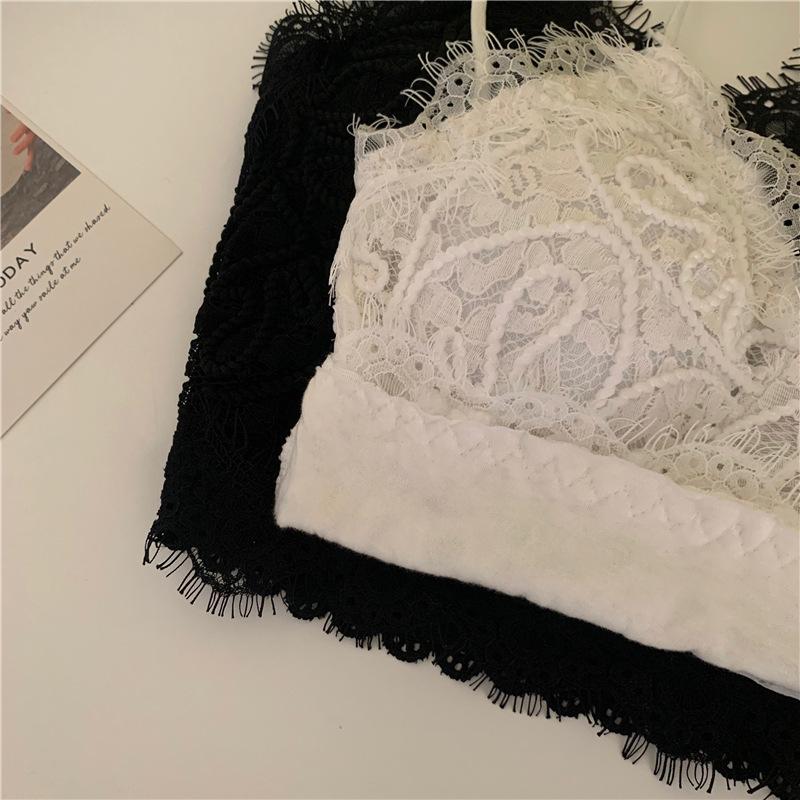 Top cu bretele dantelă decolteu în V crop topuri femei vară camisă spate decupat camisolă modă casual tub fără mâneci feminin