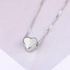 Fashion Cherry Blossoms Flower Necklace For Women Romantic Crystal Zircon Butterfly Flowers Pearl Shell Necklace Wedding Jewelry