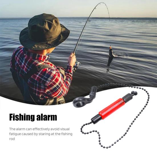 Fishing Bite Alarm Chain Portable Lightweight Carp Bite Indicator Swinger Alert Hanger Freshwater Saltwater Fishing Accessories