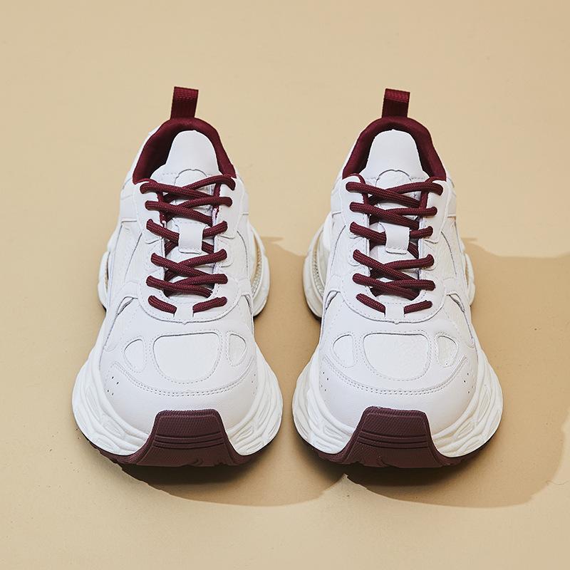 New Dad Shoes for Women, Fashionable Thick-soled Sports Single Shoes