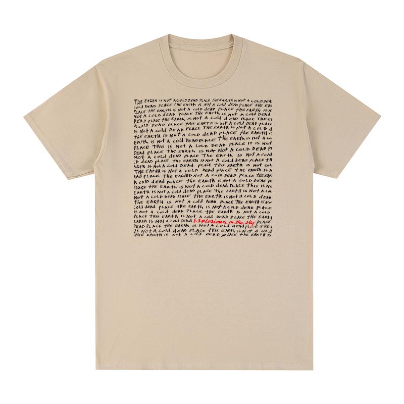 Explosions in the Sky Vintage T-Shirt Post-Rock Band Alternative Indie Baumwolle Herren T-Shirt Neues T-Shirt T-Shirt Damen Tops